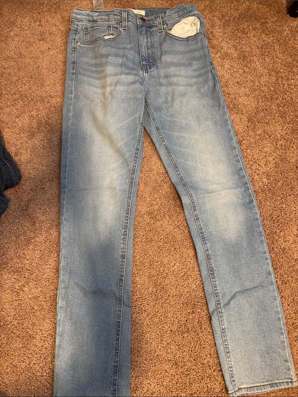 Levi's Light Blue Kids Slim Straight Jeans